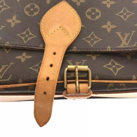 100% Authentic LOUIS VUITTON Cartouchiere GM Monogram Shoulder Bag 352-060824 - Picture 9 of 14